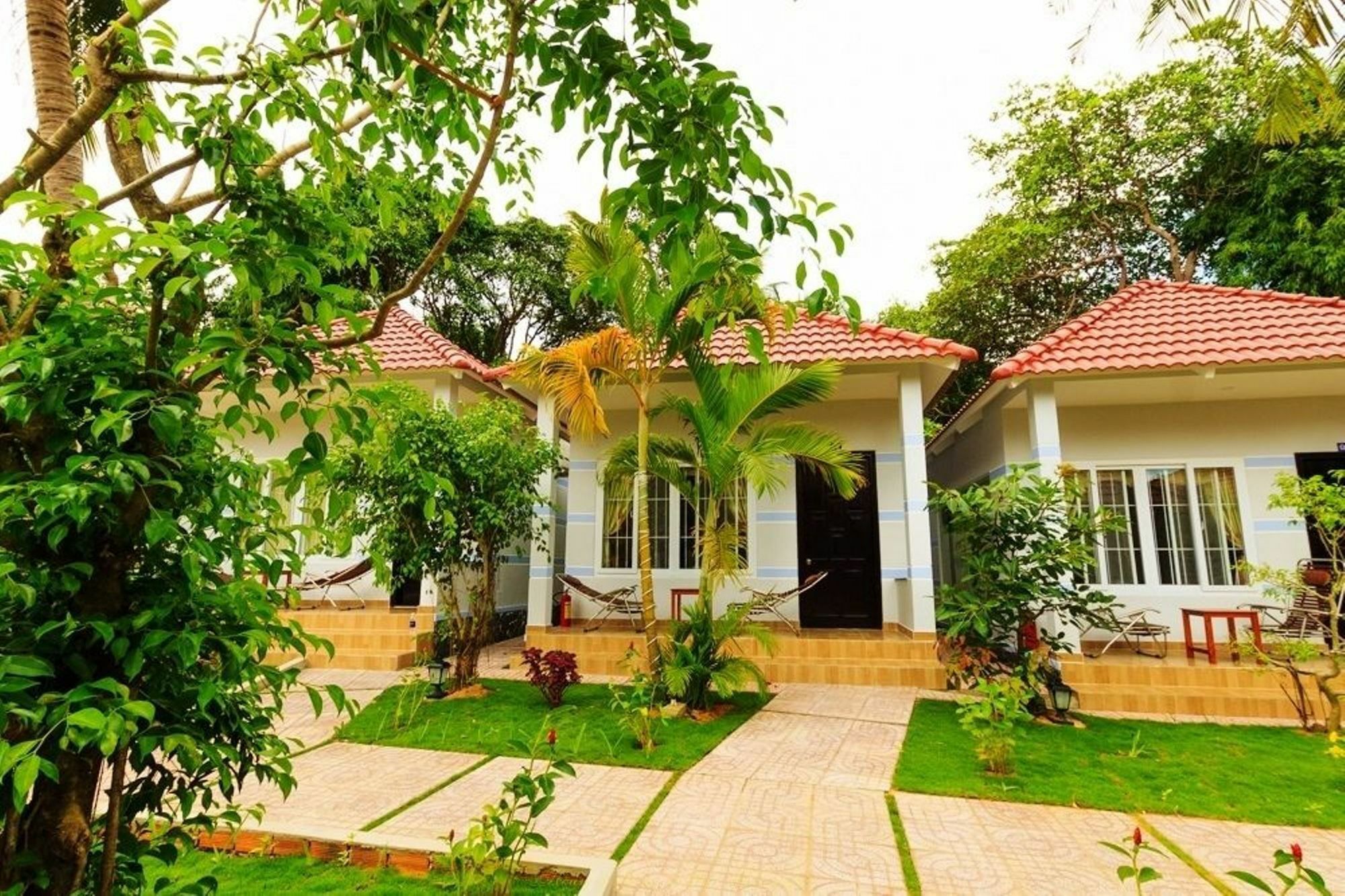 Hoan Thien My Bungalow Duong Dong Exterior foto